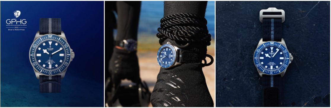 Tudor Pelagos FXD 榮獲2022日內瓦高級鐘錶大賞最佳潛水腕錶獎