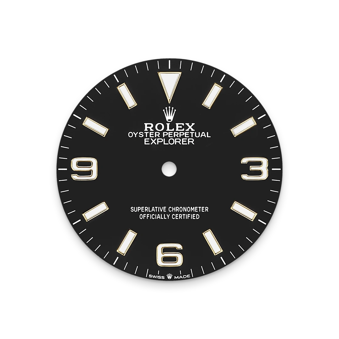 Rolex Explorer 36腕錶黃金鋼（蠔式鋼與黃金的組合）款，M124273-0001 - 慎昌鐘錶