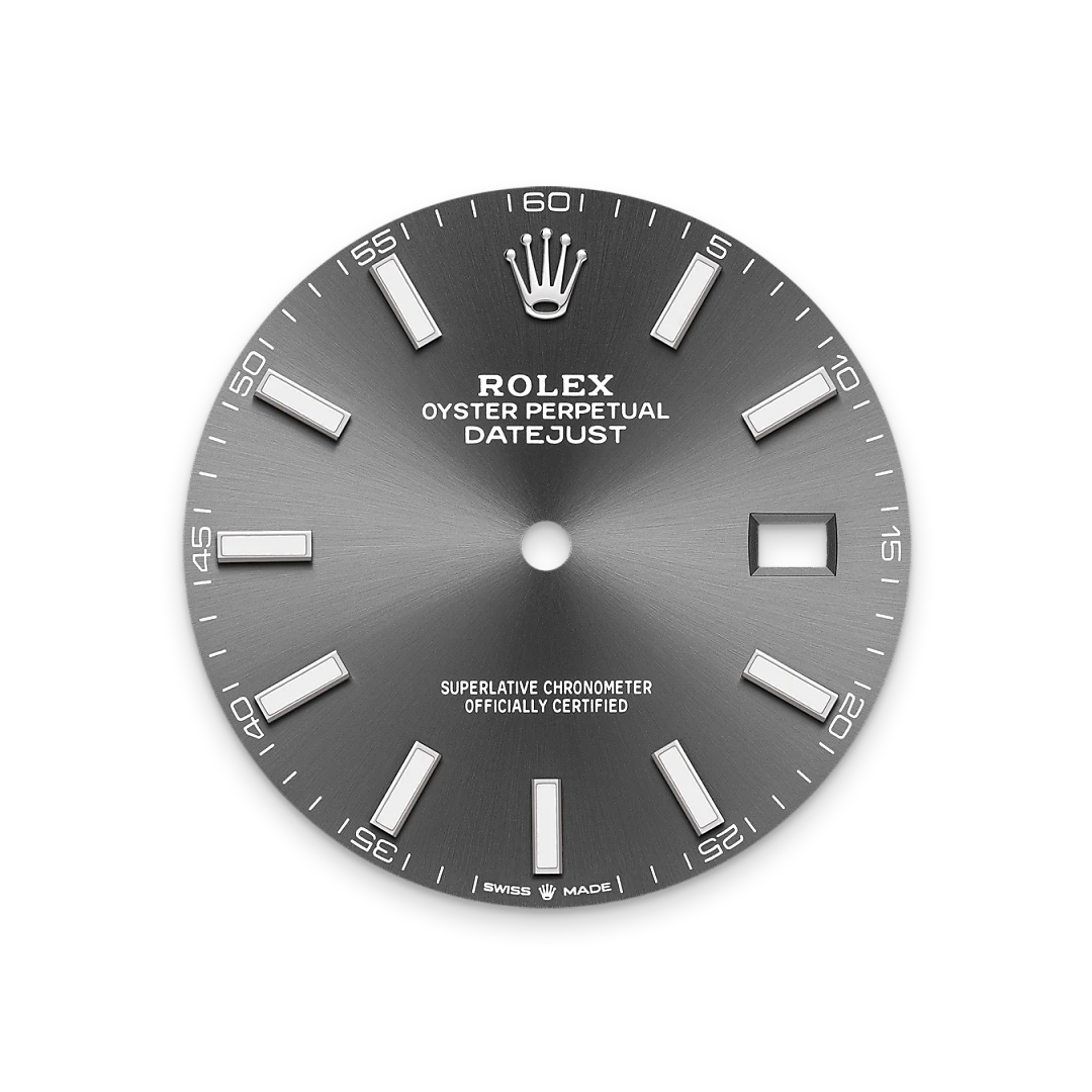 Rolex Datejust 41腕錶白色黃金鋼（蠔式鋼與白色黃金的組合）款，M126334-0014 - 慎昌鐘錶