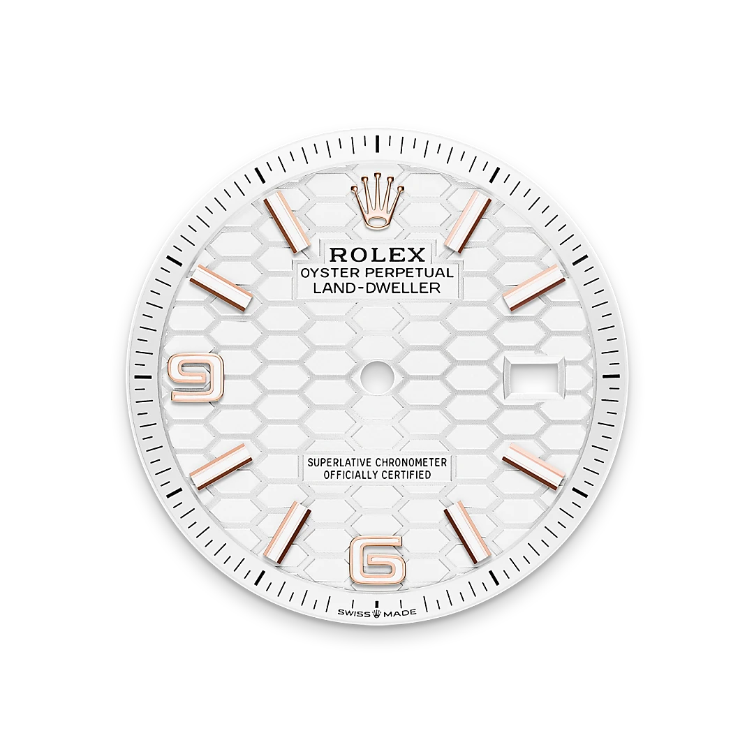 Rolex Land-Dweller 36腕錶18K永恒玫瑰金款，M127235-0001 - 慎昌鐘錶