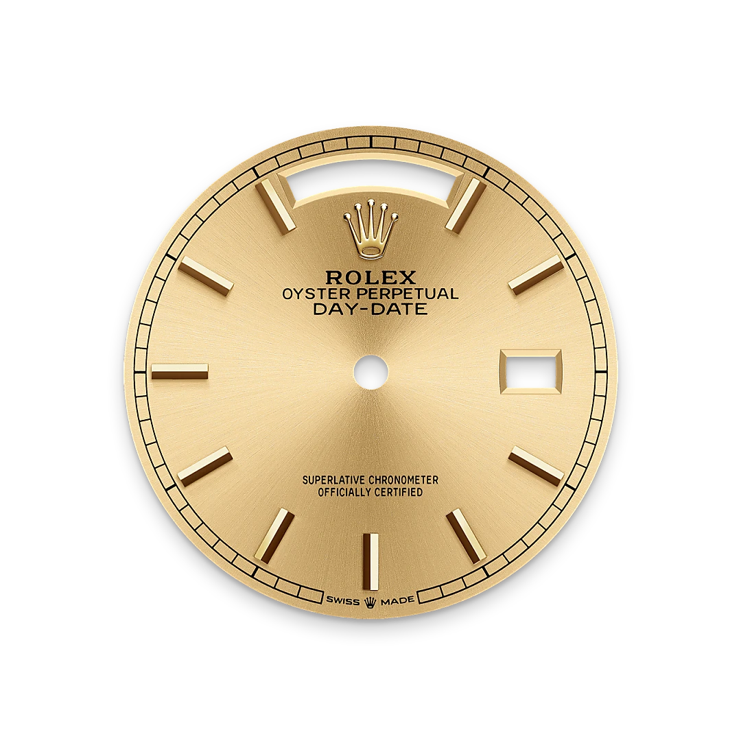 Rolex Day-Date 36腕錶18K黃金款，M128238-0045 - 慎昌鐘錶