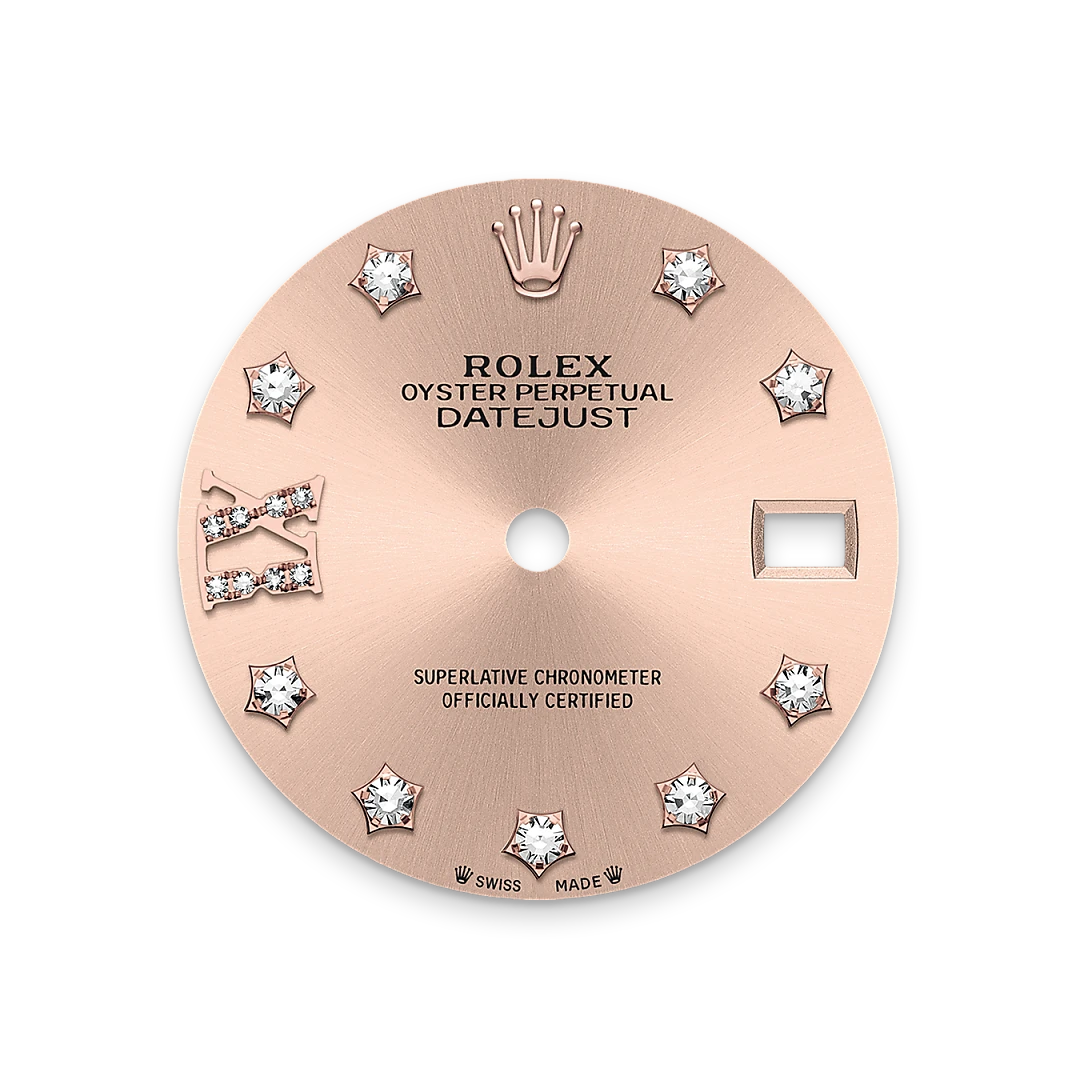 Rolex Lady-Datejust腕錶永恒玫瑰金鋼（蠔式鋼與永恒玫瑰金的組合）款，M279171-0028 - 慎昌鐘錶