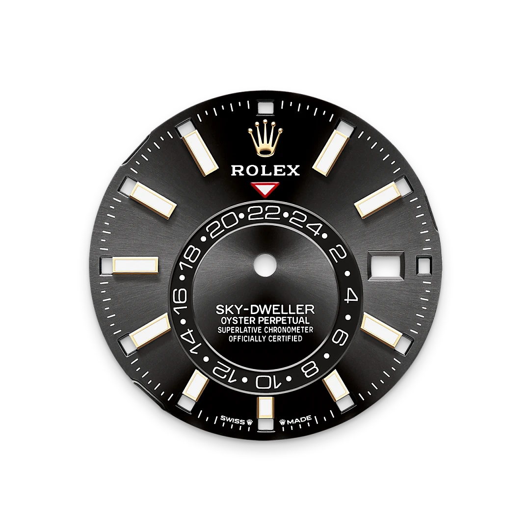 Rolex Sky-Dweller腕錶黃金鋼（蠔式鋼與黃金的組合）款，M336933-0003 - 慎昌鐘錶