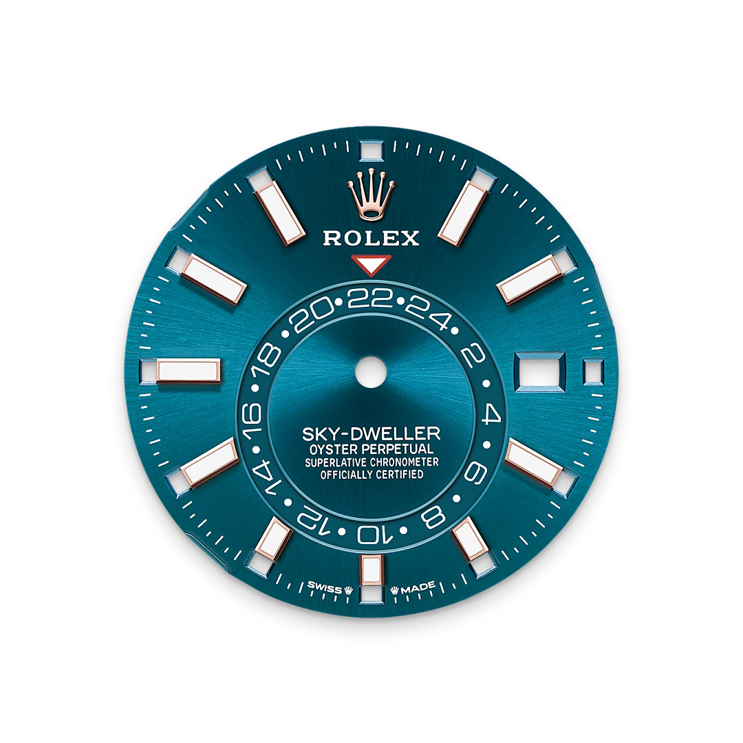 Rolex Sky-Dweller腕錶18K永恒玫瑰金款，M336935-0005 - 慎昌鐘錶