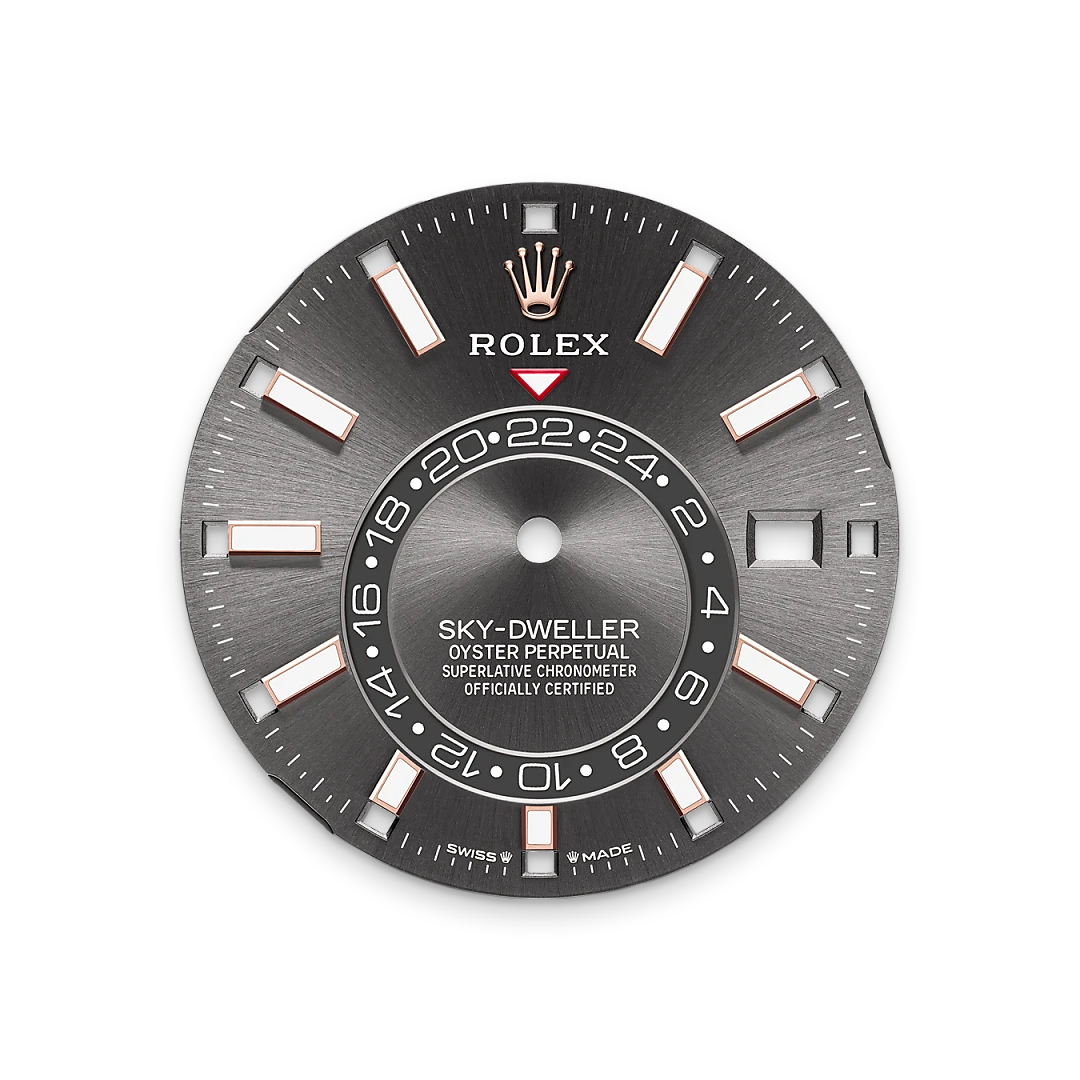 Rolex Sky-Dweller腕錶18K永恒玫瑰金款，M336935-0008 - 慎昌鐘錶
