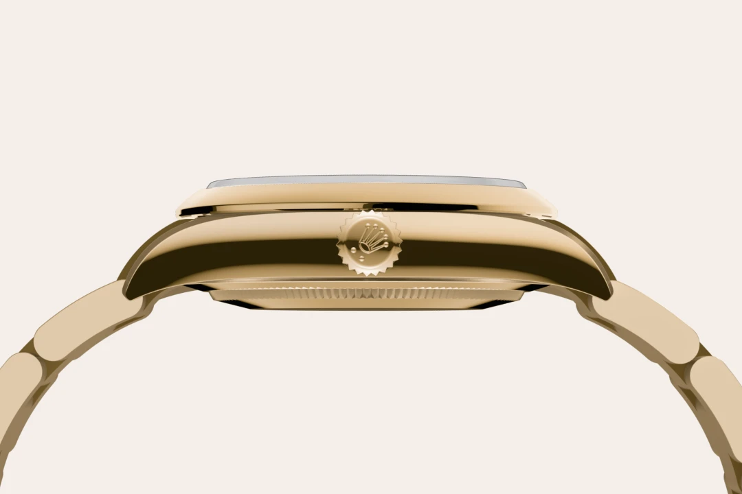 Rolex Oyster Perpetual 34腕錶18K黃金款，M124208-0001 - 慎昌鐘錶