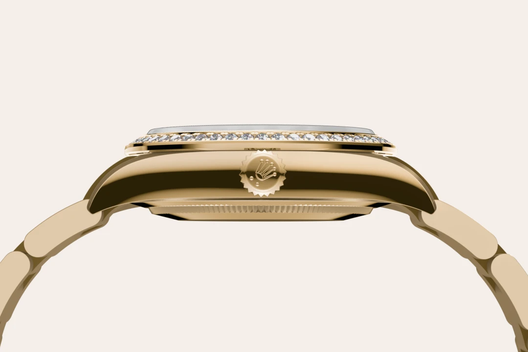 Rolex Oyster Perpetual 34腕錶18K黃金款，M124248RBR-0002 - 慎昌鐘錶