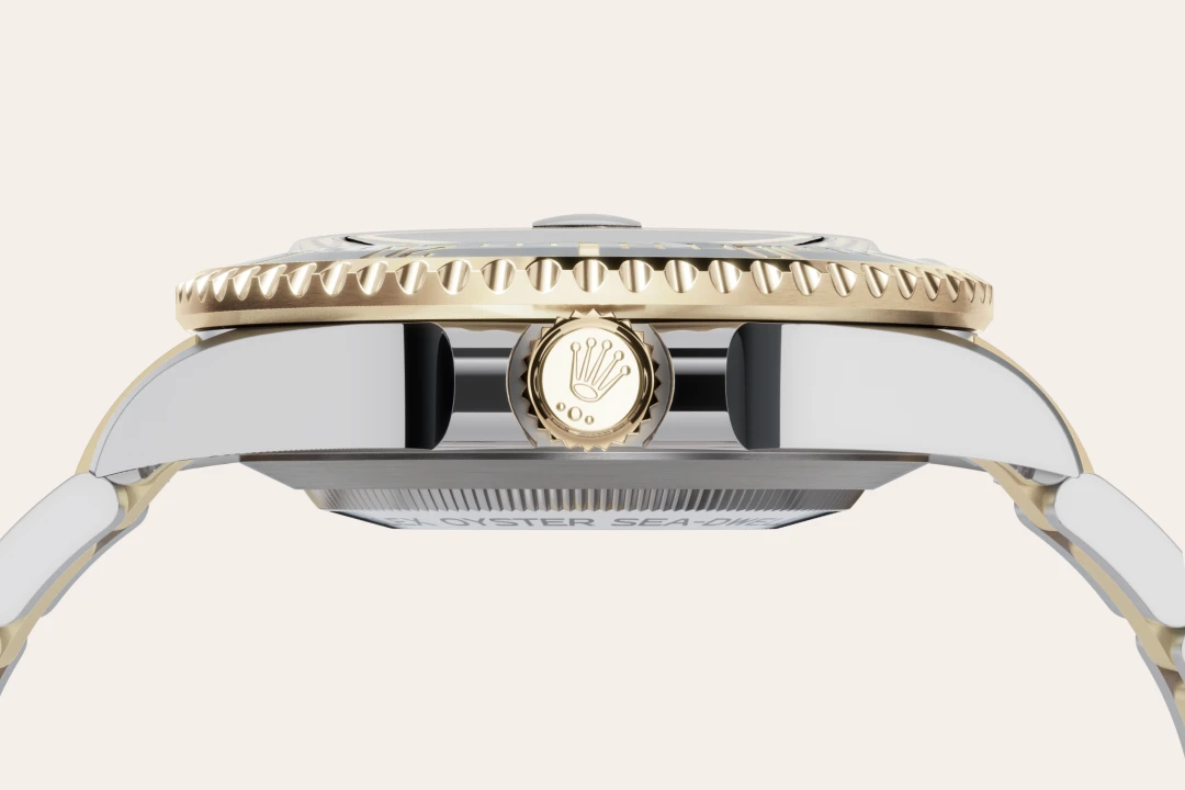 Rolex Sea-Dweller腕錶黃金鋼（蠔式鋼與黃金的組合）款，M126603-0001 - 慎昌鐘錶
