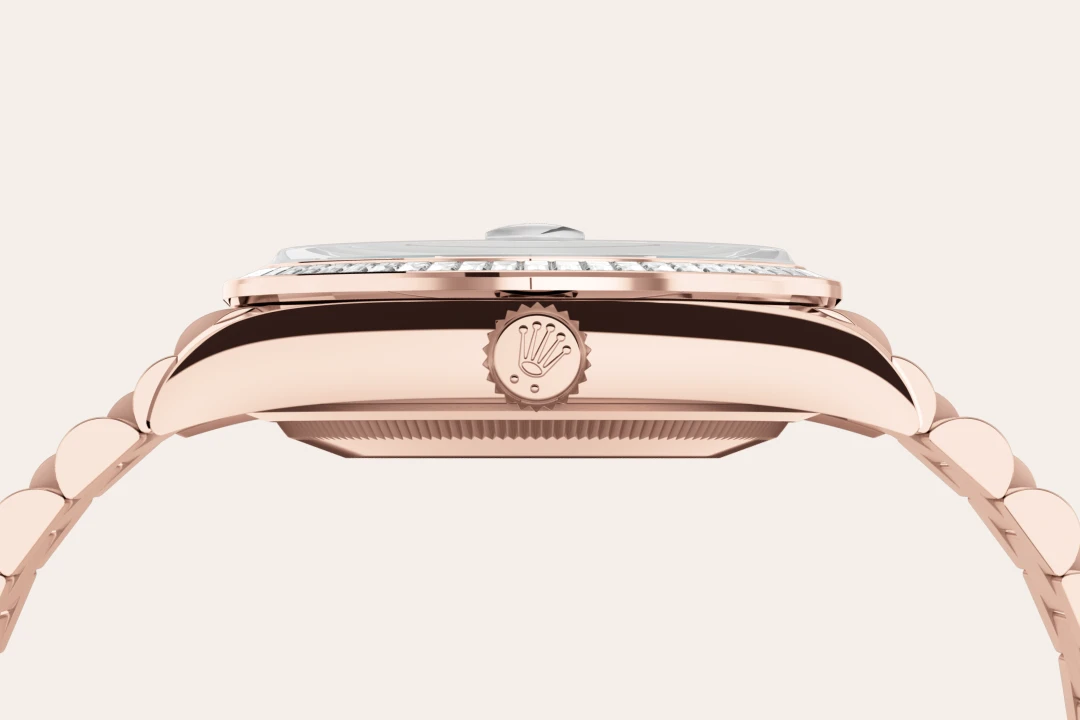 Rolex Day-Date 36腕錶18K永恒玫瑰金款，M128395TBR-0008 - 慎昌鐘錶