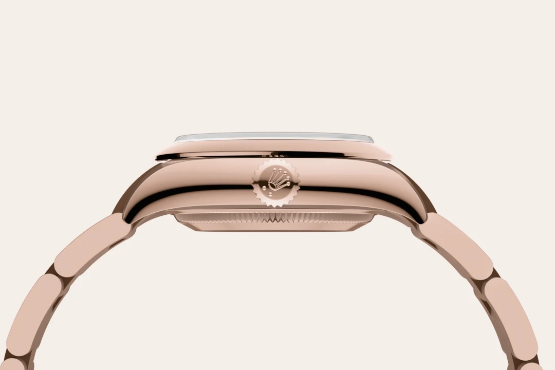 Rolex Oyster Perpetual 28腕錶18K永恒玫瑰金款，M276205-0002 - 慎昌鐘錶