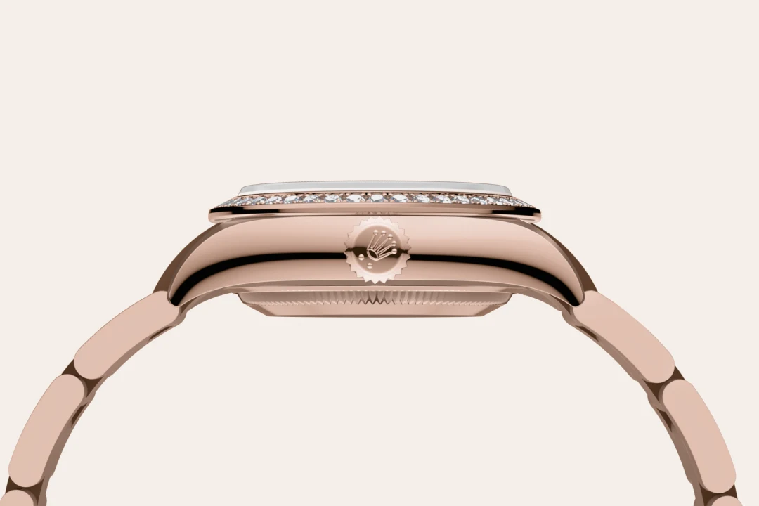 Rolex Oyster Perpetual 28腕錶18K永恒玫瑰金款，M276245RBR-0002 - 慎昌鐘錶