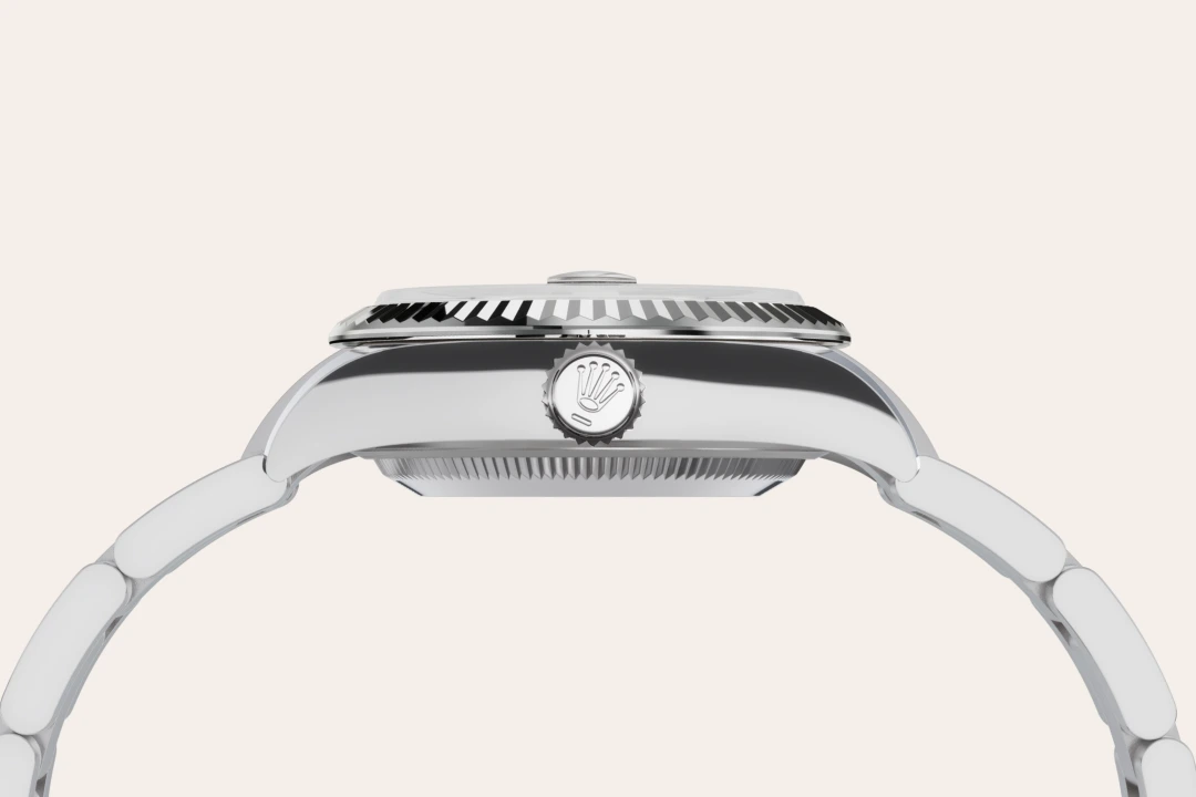 Rolex Lady-Datejust腕錶白色黃金鋼（蠔式鋼與白色黃金的組合）款，M279174-0020 - 慎昌鐘錶