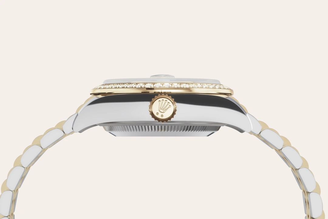 Rolex Lady-Datejust腕錶黃金鋼（蠔式鋼與黃金的組合）款，M279383RBR-0003 - 慎昌鐘錶