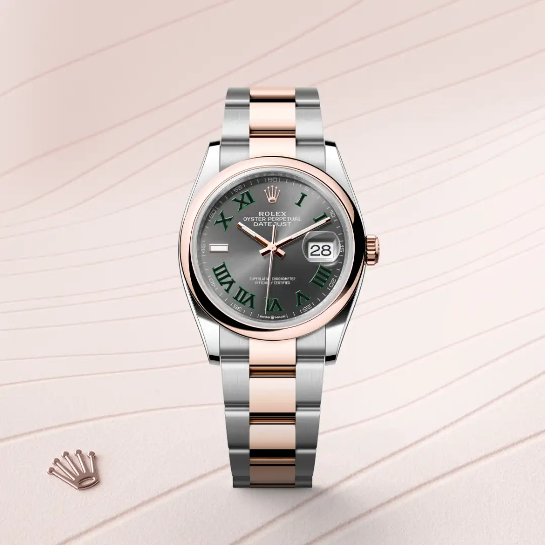 Rolex Datejust 36腕錶永恒玫瑰金鋼（蠔式鋼與永恒玫瑰金的組合）款，M126201-0030 - 慎昌鐘錶
