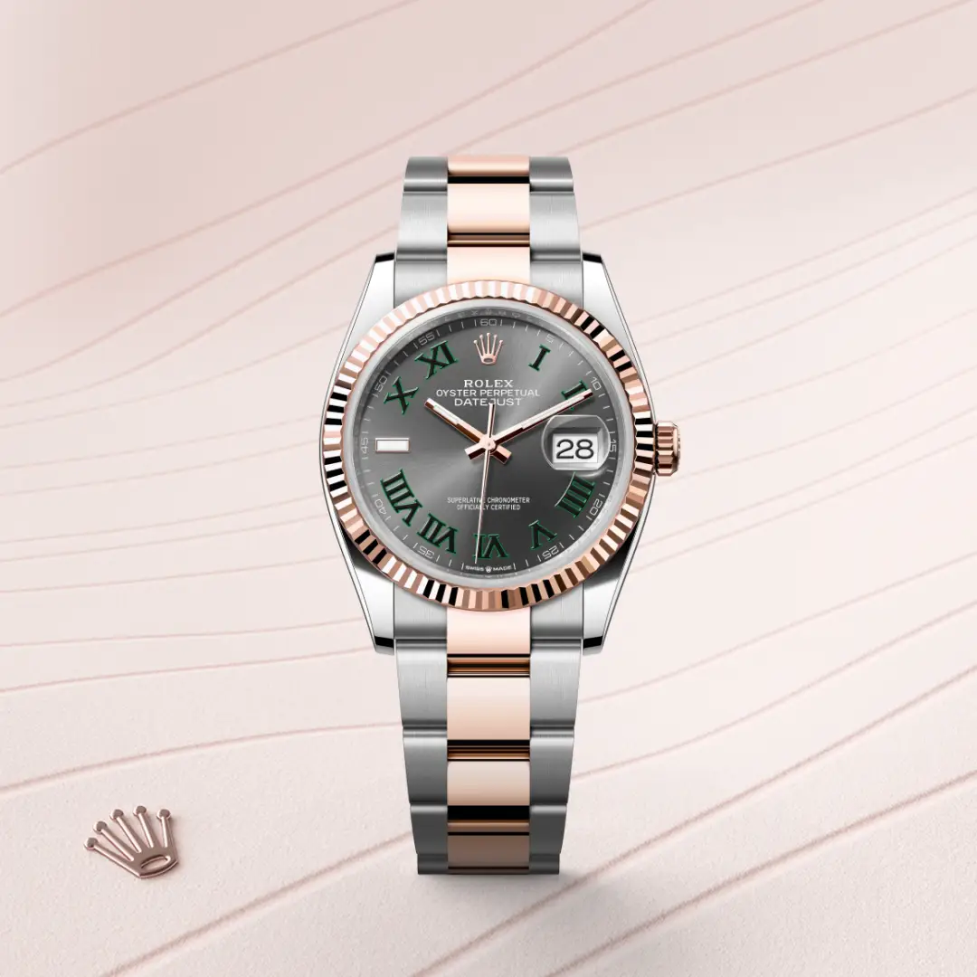 Rolex Datejust 36腕錶永恒玫瑰金鋼（蠔式鋼與永恒玫瑰金的組合）款，M126231-0030 - 慎昌鐘錶