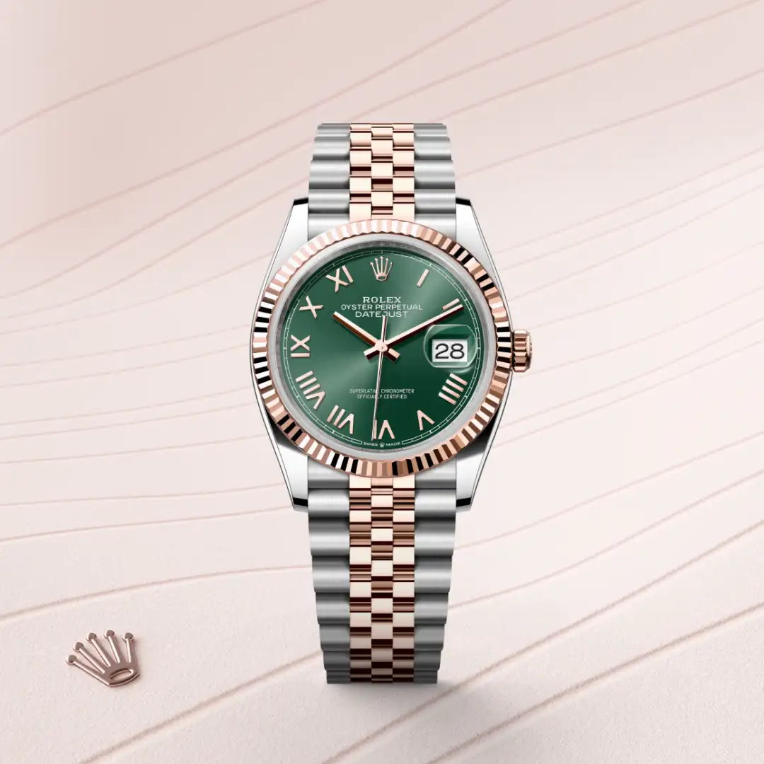 Rolex Datejust 36腕錶永恒玫瑰金鋼（蠔式鋼與永恒玫瑰金的組合）款，M126231-0051 - 慎昌鐘錶