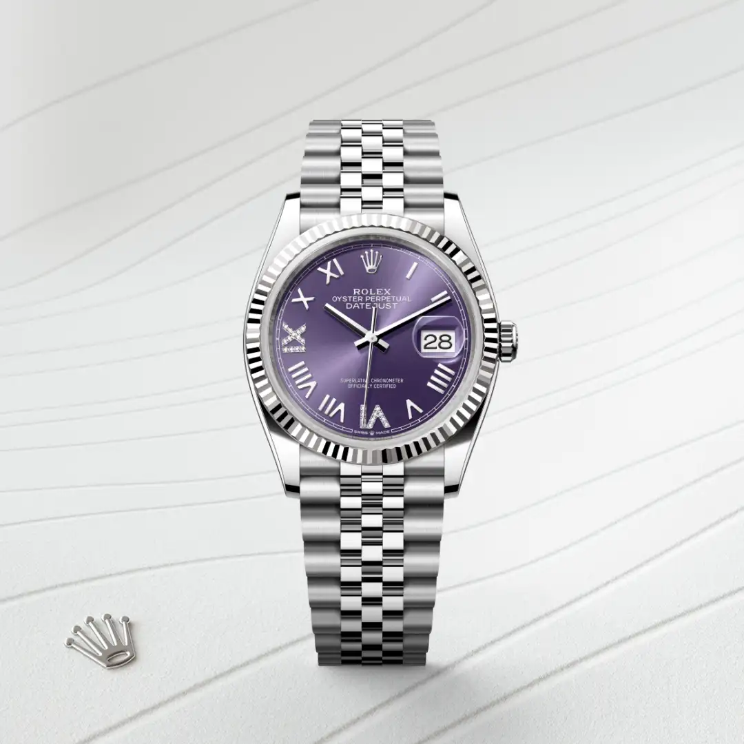 Rolex Datejust 36腕錶白色黃金鋼（蠔式鋼與白色黃金的組合）款，M126234-0063 - 慎昌鐘錶