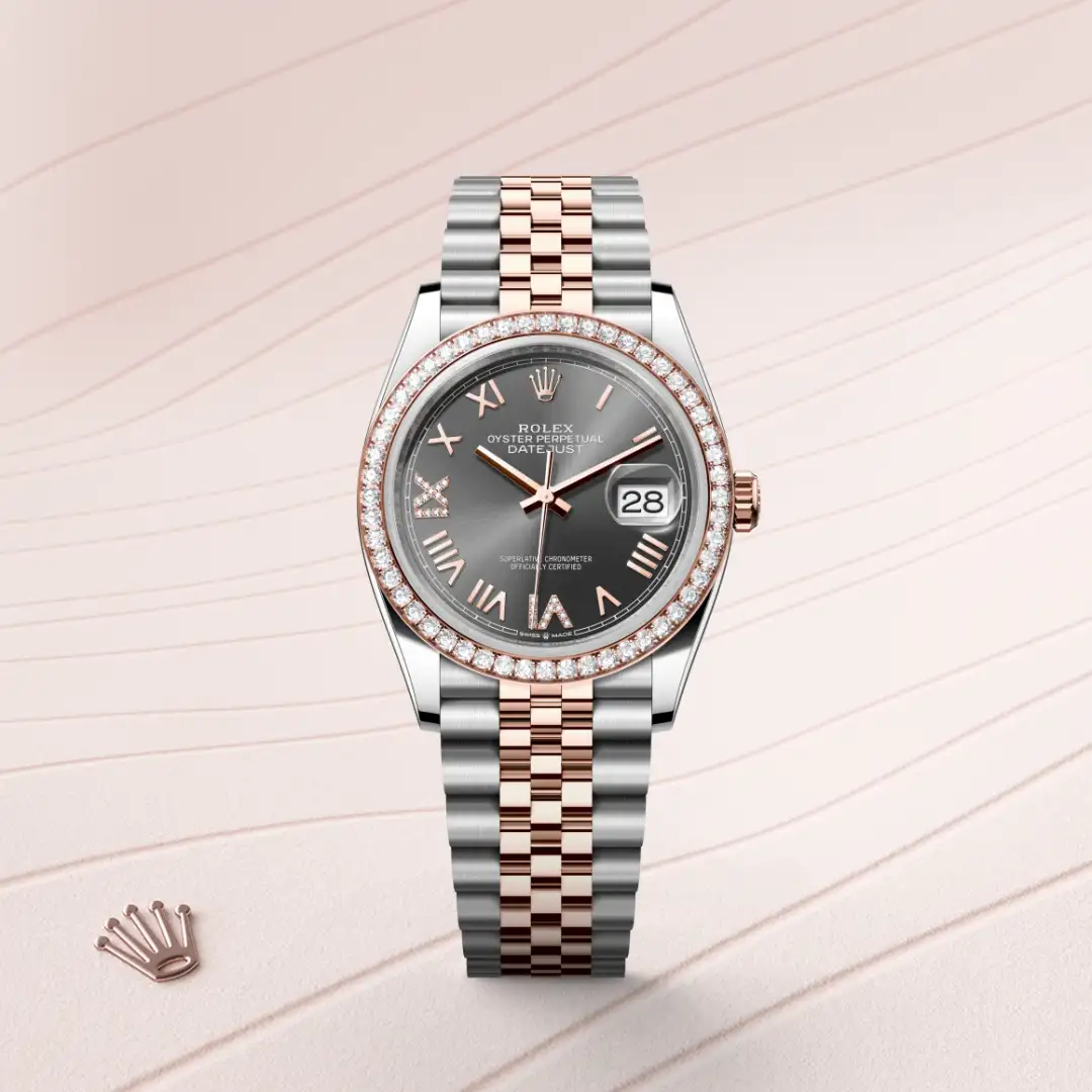 Rolex Datejust 36腕錶永恒玫瑰金鋼(蠔式鋼與永恒玫瑰金的組合)款,M126281RBR-0035 - 慎昌鐘錶
