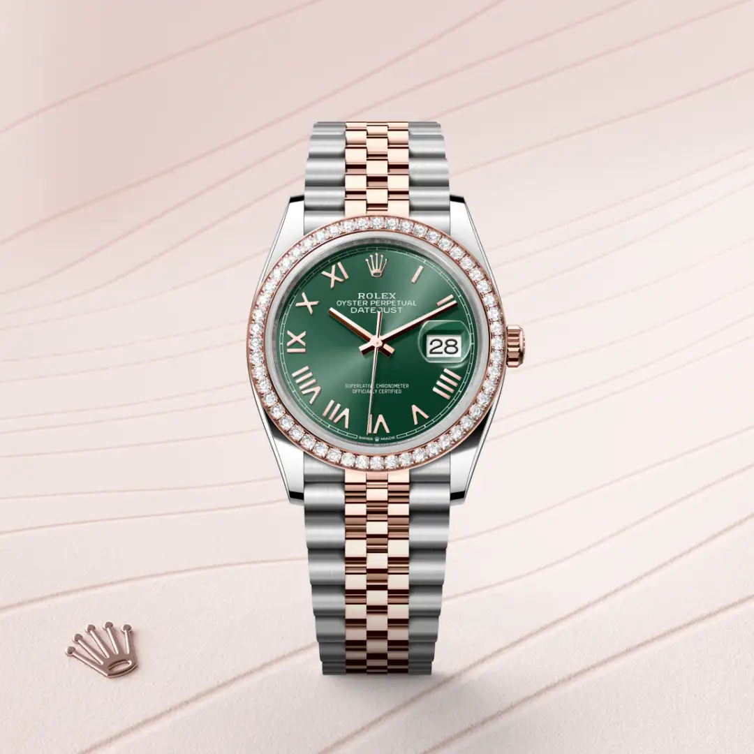 Rolex Datejust 36腕錶永恒玫瑰金鋼（蠔式鋼與永恒玫瑰金的組合）款，M126281RBR-0039 - 慎昌鐘錶