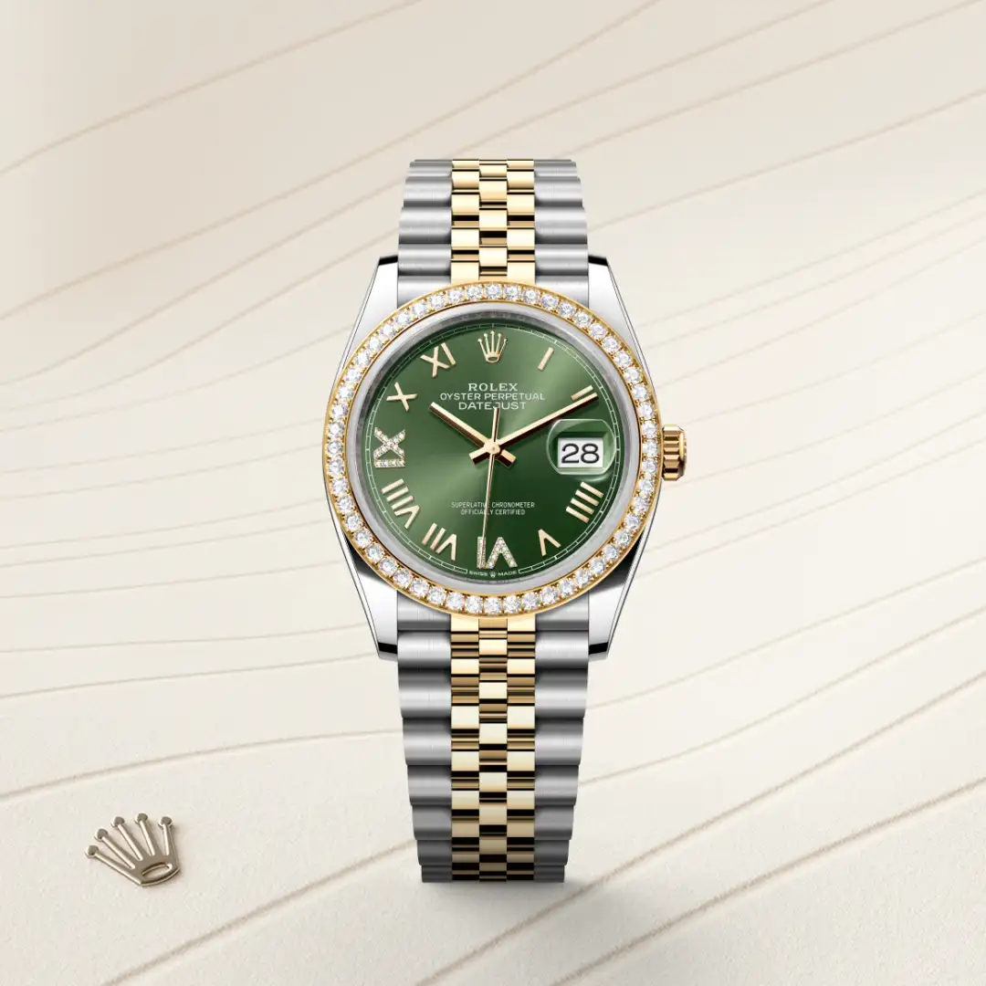 Rolex Datejust 36腕錶黃金鋼（蠔式鋼與黃金的組合）款，M126283RBR-0035 - 慎昌鐘錶