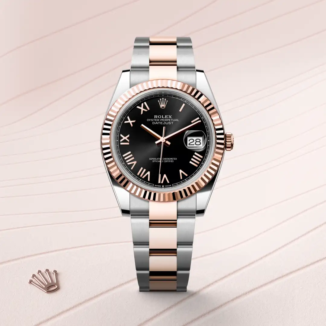 Rolex Datejust 41腕錶永恒玫瑰金鋼(蠔式鋼與永恒玫瑰金的組合)款,M126331-0023 - 慎昌鐘錶