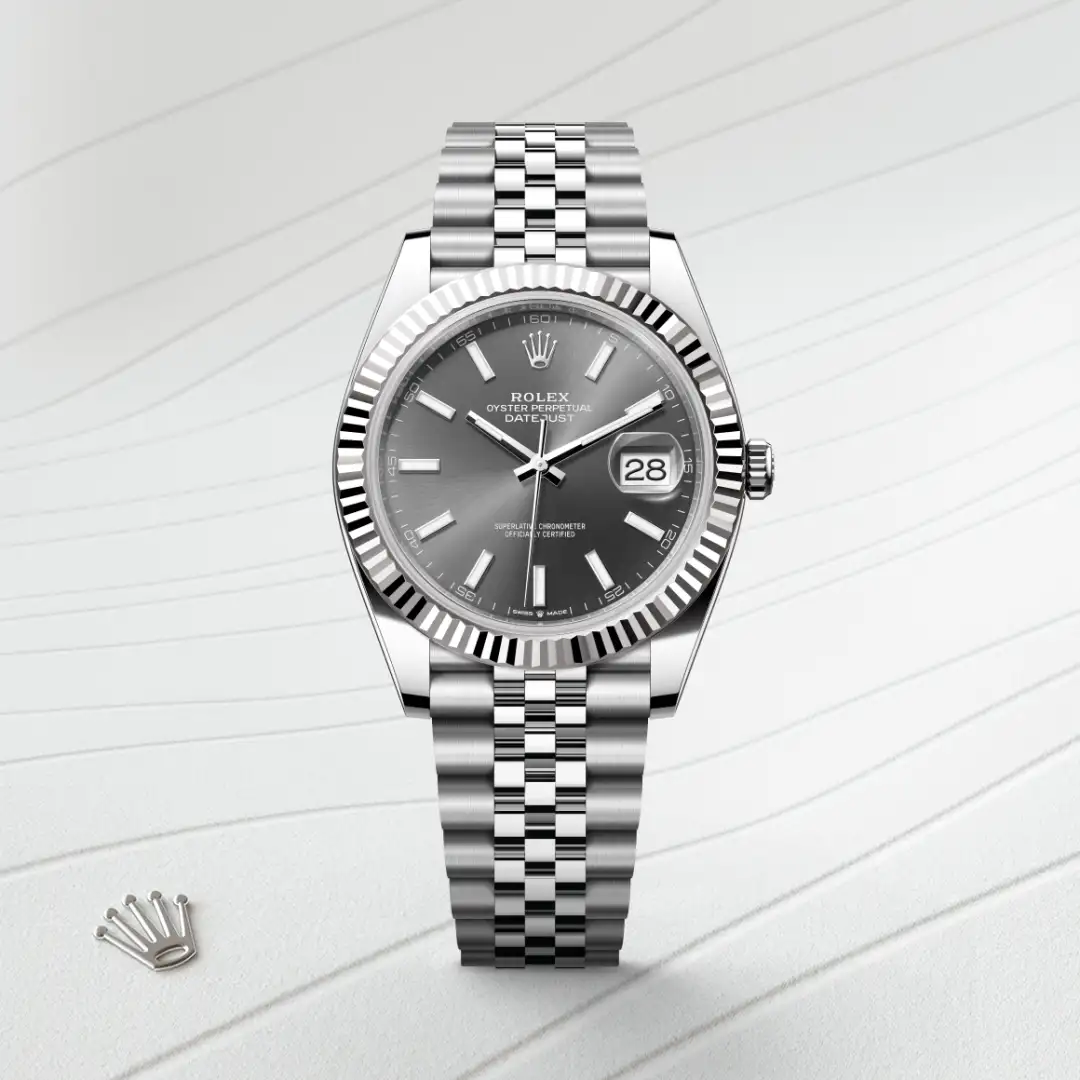 Rolex Datejust 41腕錶白色黃金鋼(蠔式鋼與白色黃金的組合)款,M126334-0014 - 慎昌鐘錶