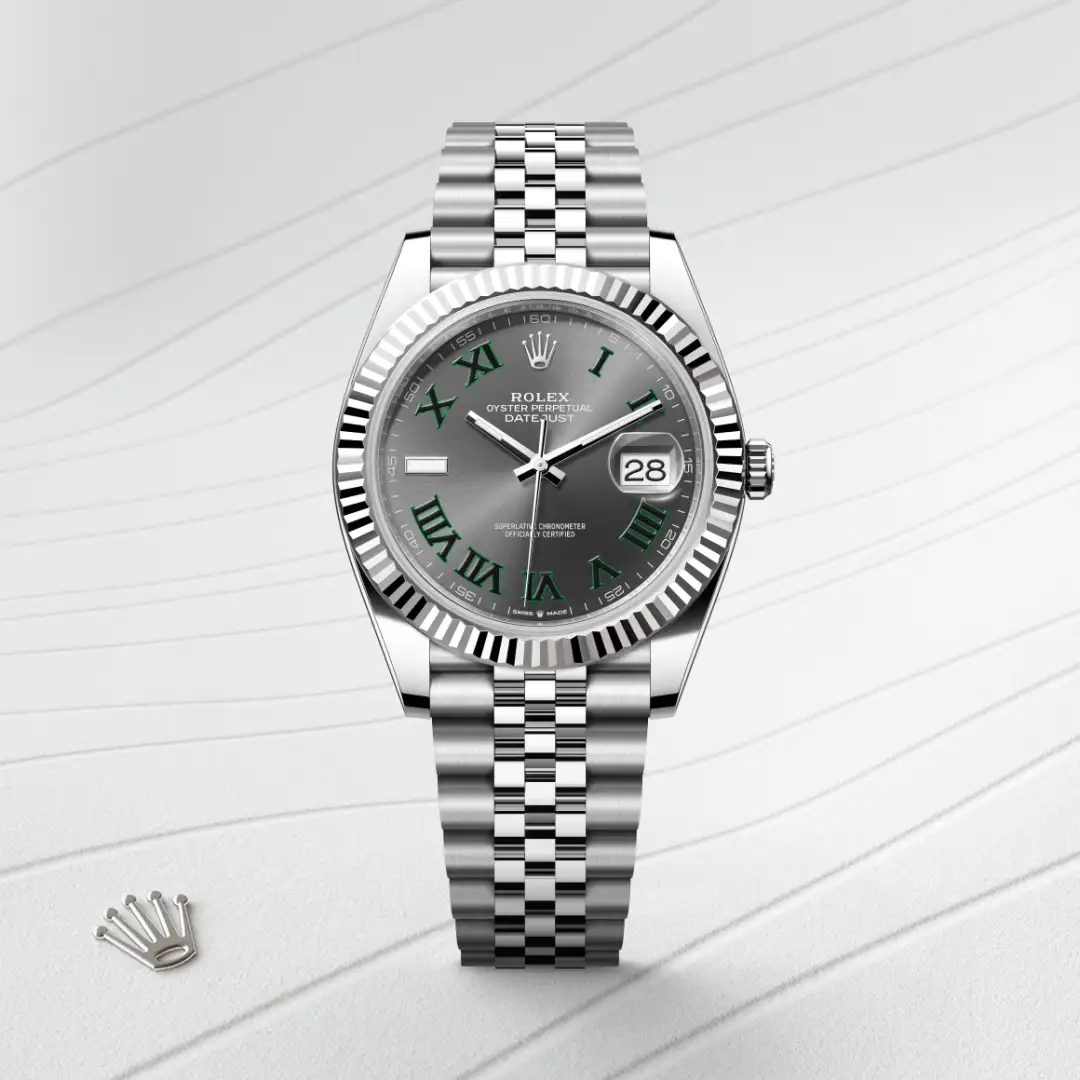 Rolex Datejust 41腕錶白色黃金鋼(蠔式鋼與白色黃金的組合)款,M126334-0022 - 慎昌鐘錶