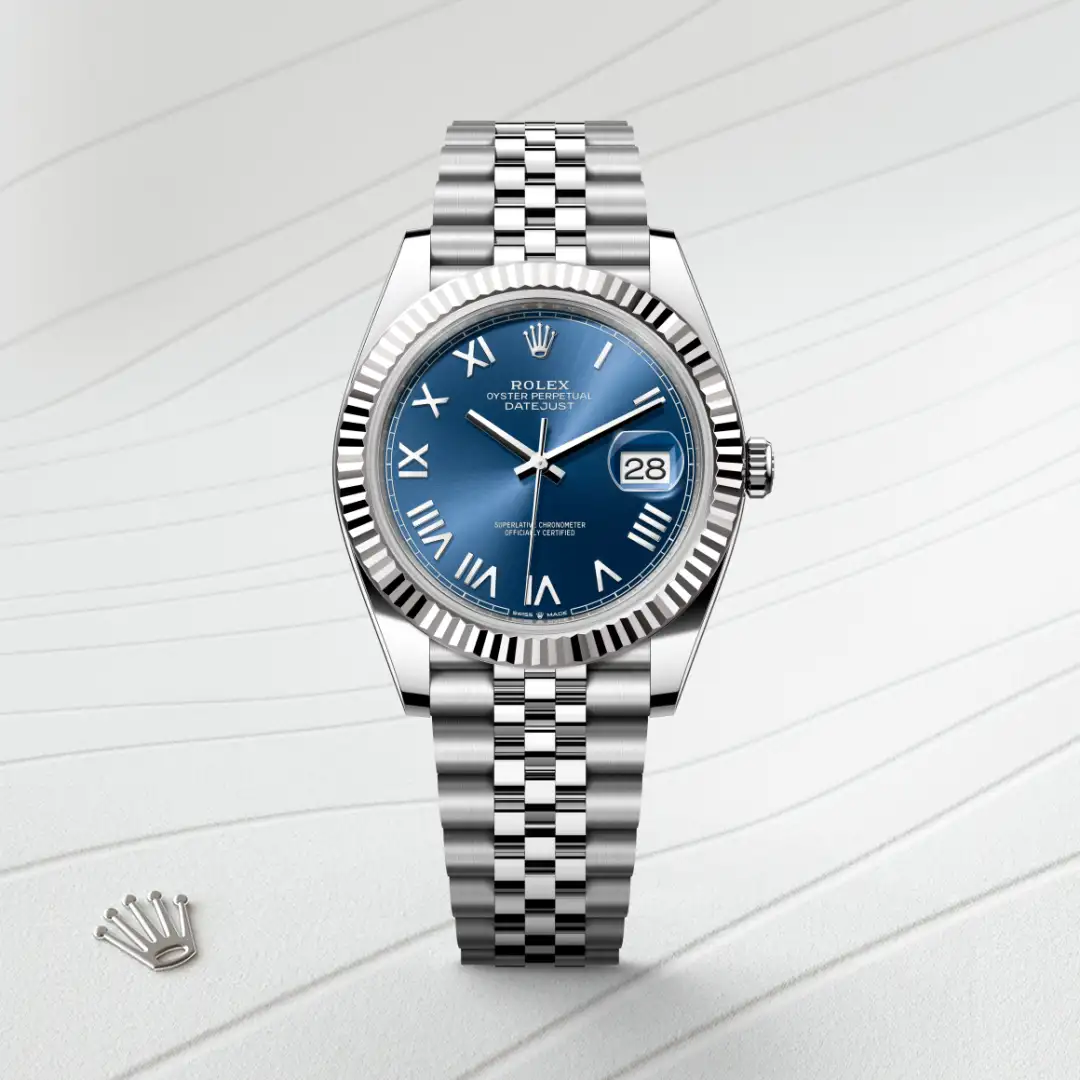 Rolex Datejust 41腕錶白色黃金鋼（蠔式鋼與白色黃金的組合）款，M126334-0038 - 慎昌鐘錶