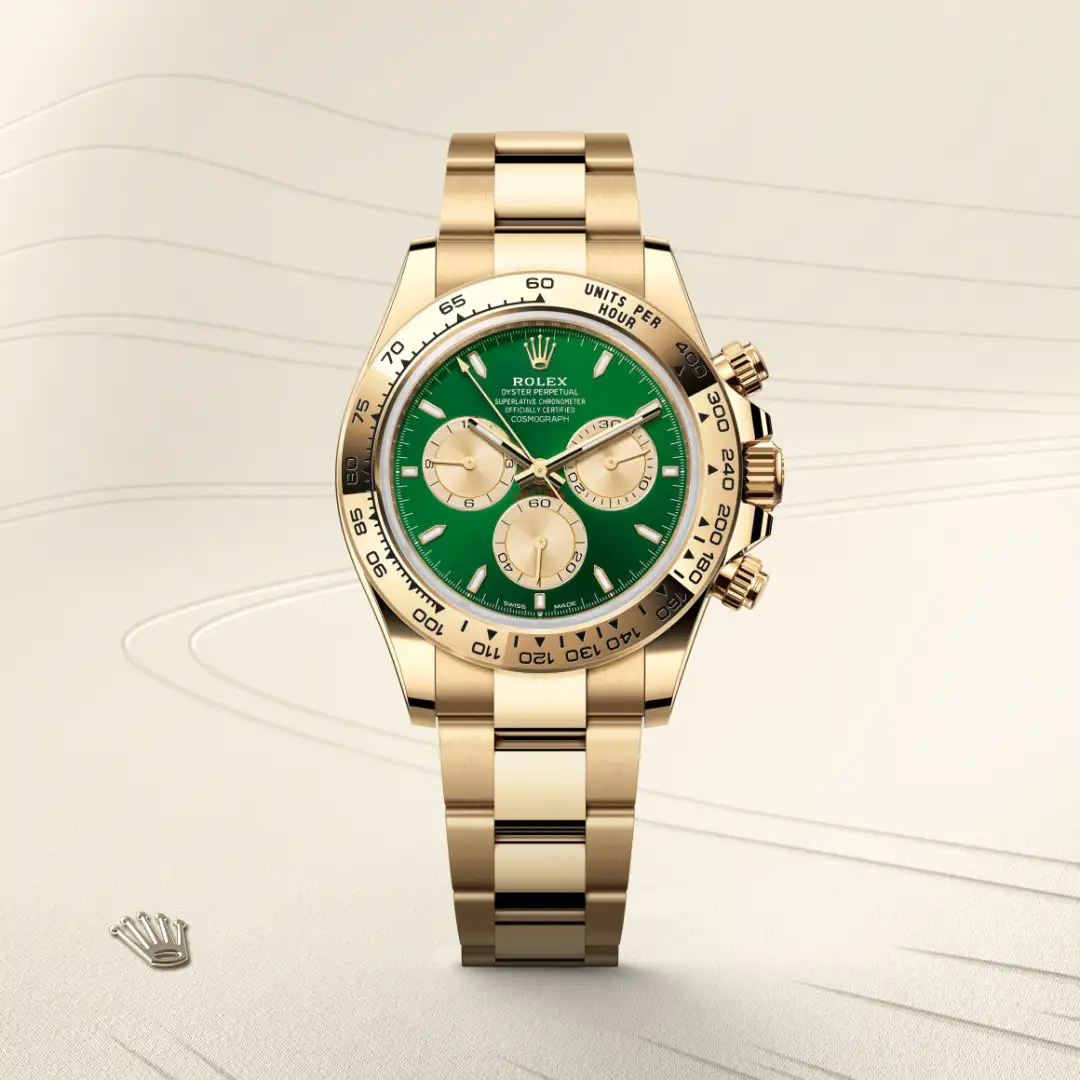 Rolex Cosmograph Daytona腕錶18K黃金款，M126508-0008 - 慎昌鐘錶