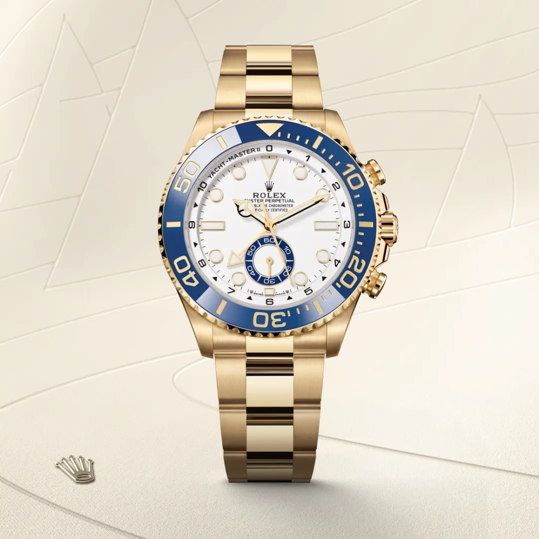 Rolex Yacht-Master II腕錶18K黃金款，M126688-0001 - 慎昌鐘錶