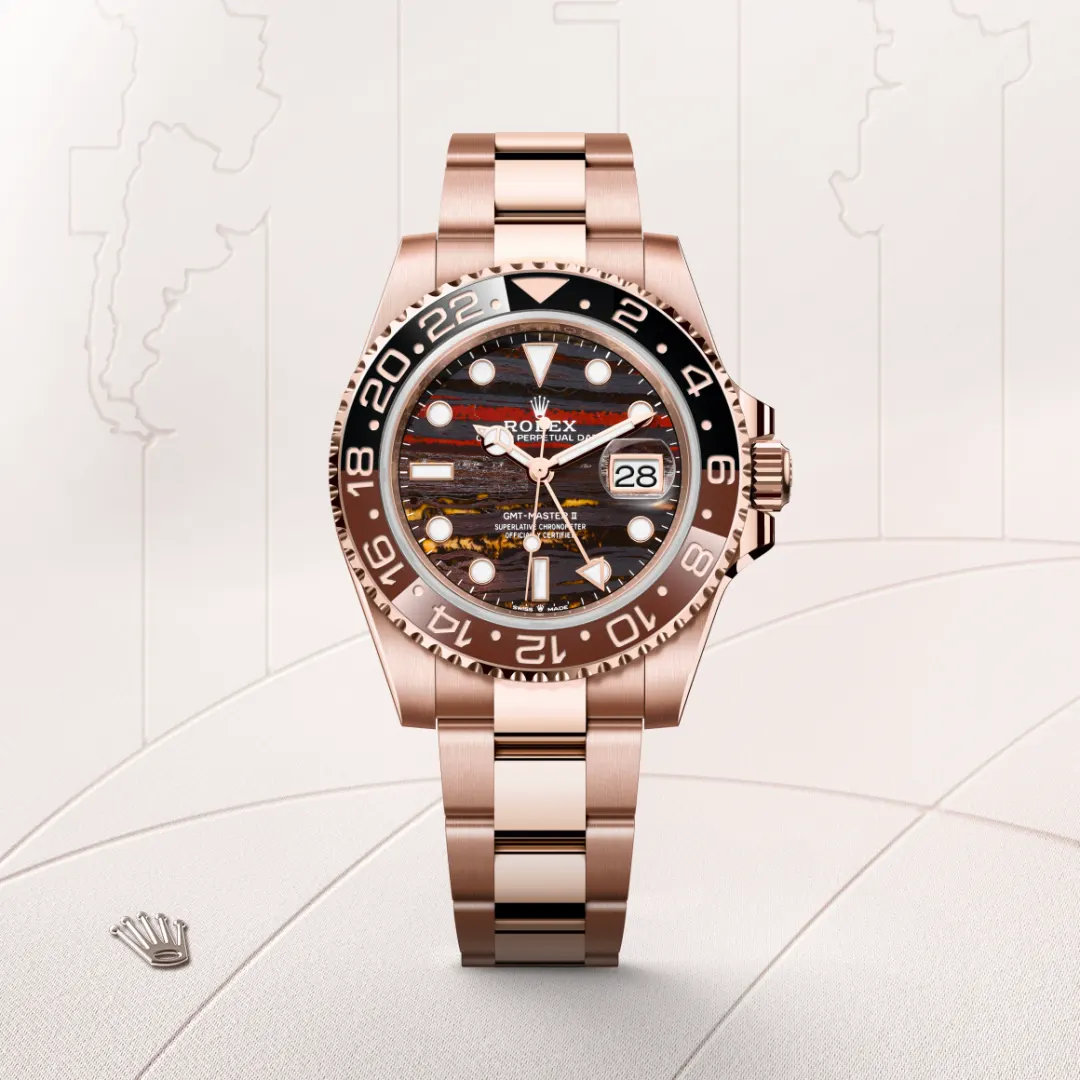 Rolex GMT-Master II腕錶18K永恒玫瑰金款,M126715CHNR-0002 - 慎昌鐘錶