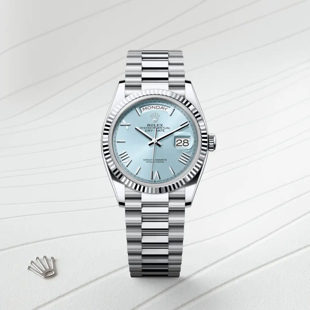 Rolex Day-Date 36腕錶鉑金款,M128236-0018 - 慎昌鐘錶