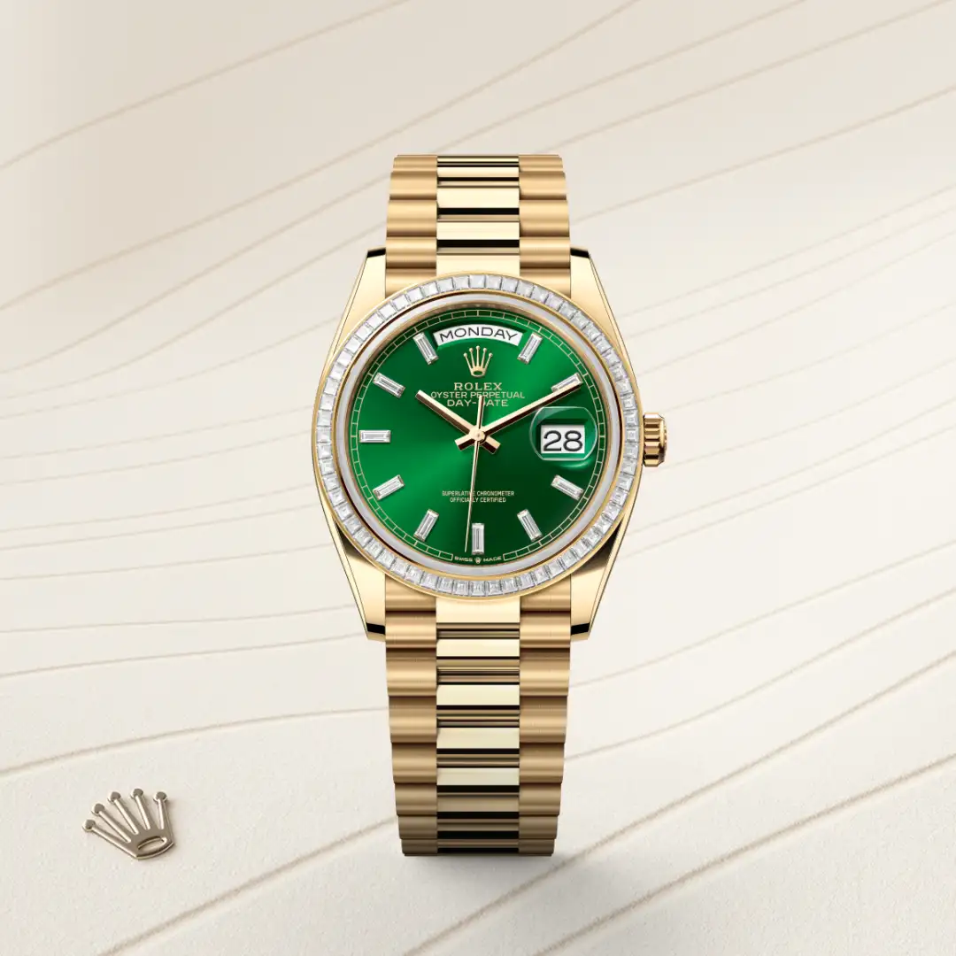 Rolex Day-Date 36腕錶18K黃金款，M128398TBR-0035 - 慎昌鐘錶