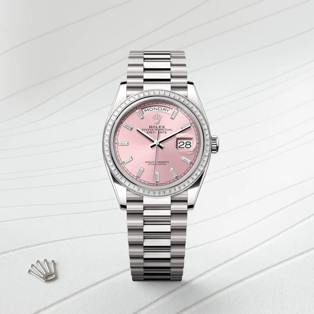 Rolex Day-Date 36腕錶18K白色黃金款,M128399TBR-0029 - 慎昌鐘錶