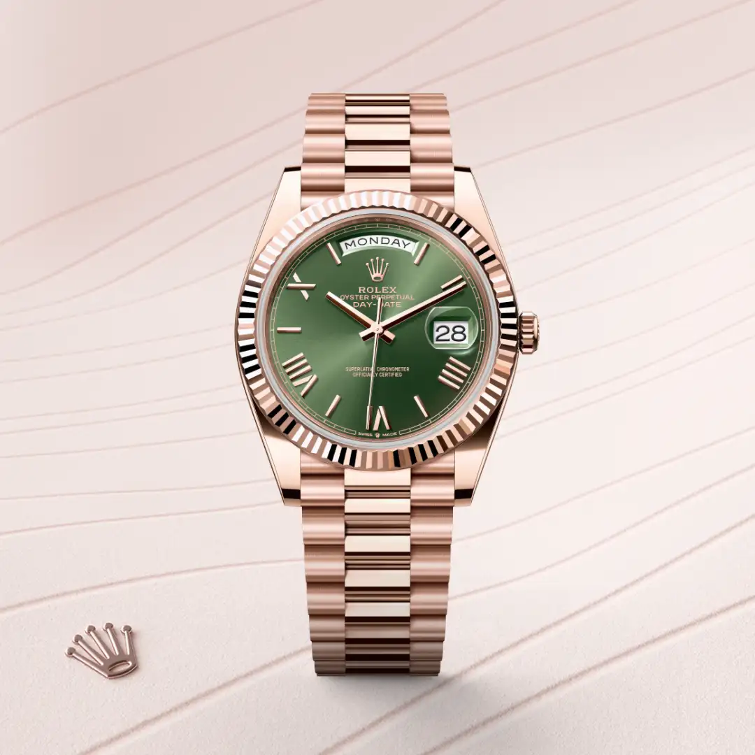 Rolex Day-Date 40腕錶18K永恒玫瑰金款，M228235-0025 - 慎昌鐘錶