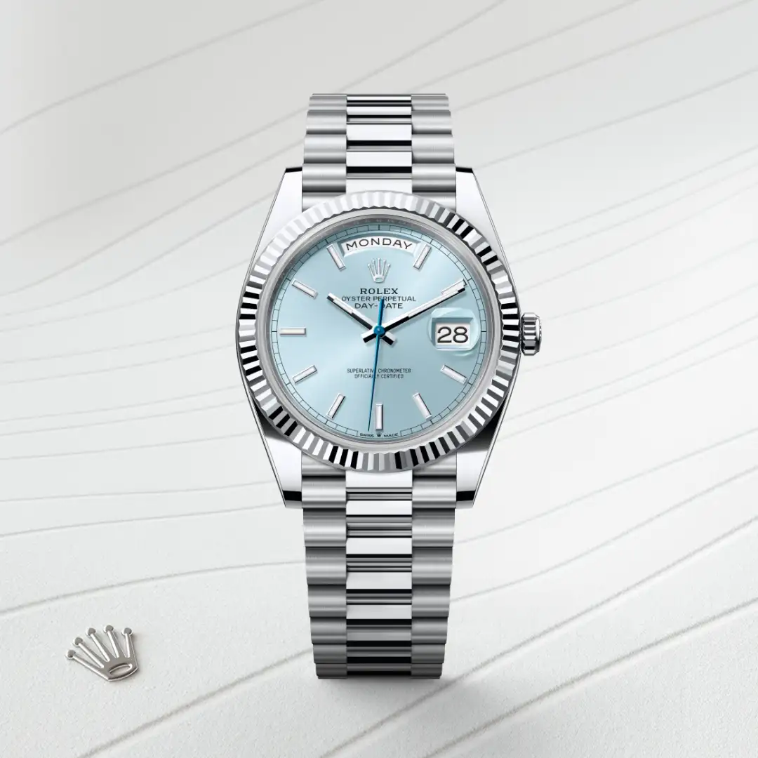 Rolex Day-Date 40腕錶鉑金款，M228236-0018 - 慎昌鐘錶