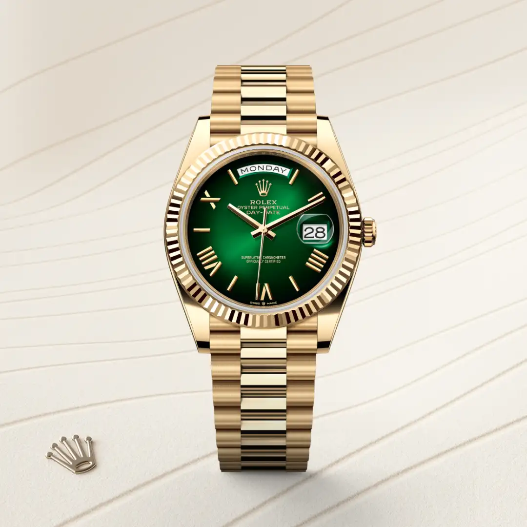 Rolex Day-Date 40腕錶18K黃金款，M228238-0069 - 慎昌鐘錶