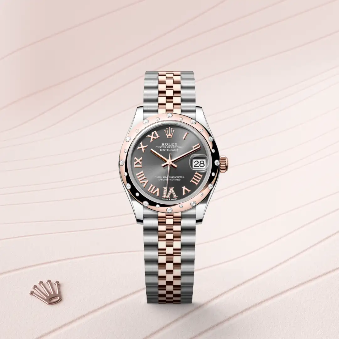 Rolex Datejust 31腕錶永恒玫瑰金鋼（蠔式鋼與永恒玫瑰金的組合）款，M278341RBR-0030 - 慎昌鐘錶