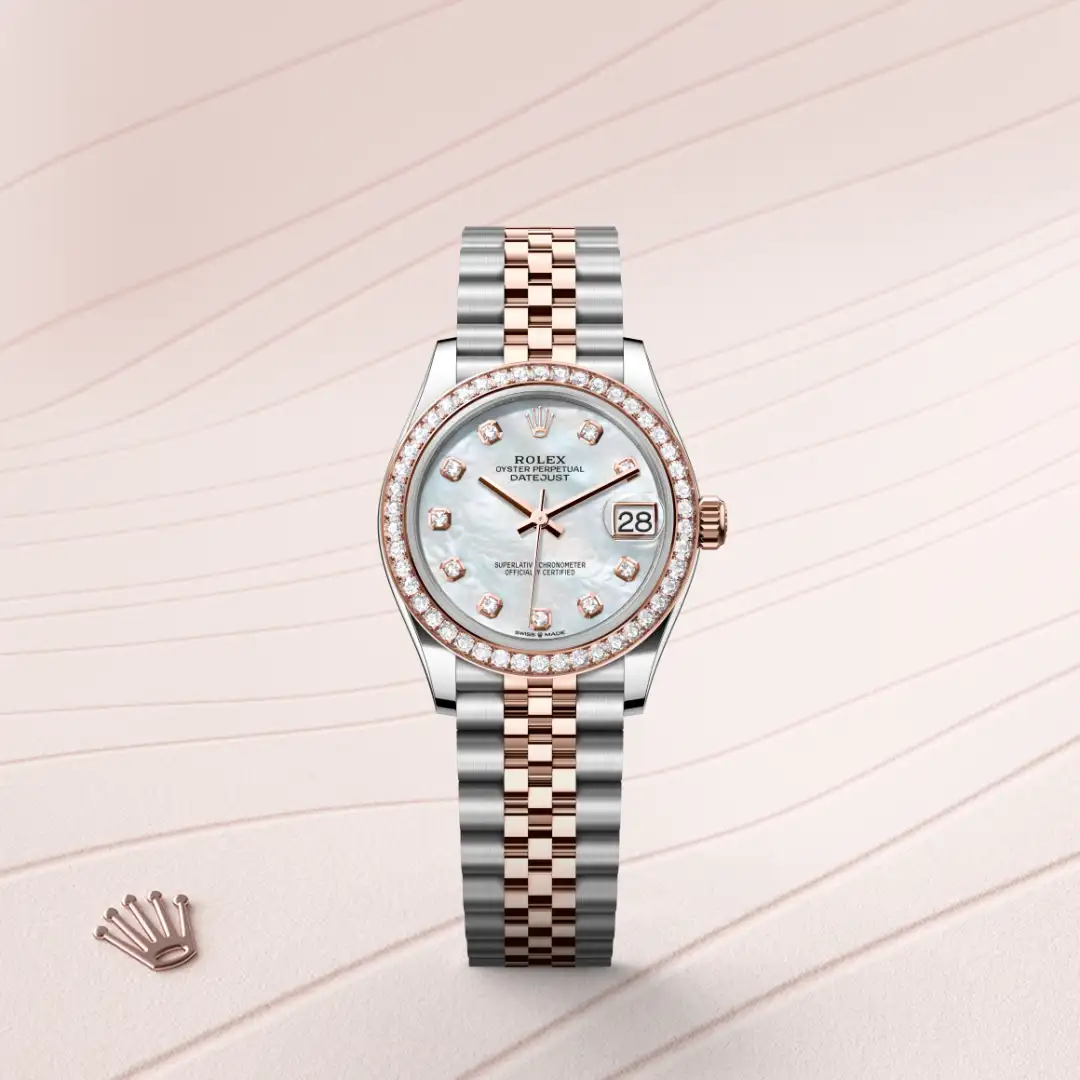 Rolex Datejust 31腕錶永恒玫瑰金鋼(蠔式鋼與永恒玫瑰金的組合)款,M278381RBR-0026 - 慎昌鐘錶