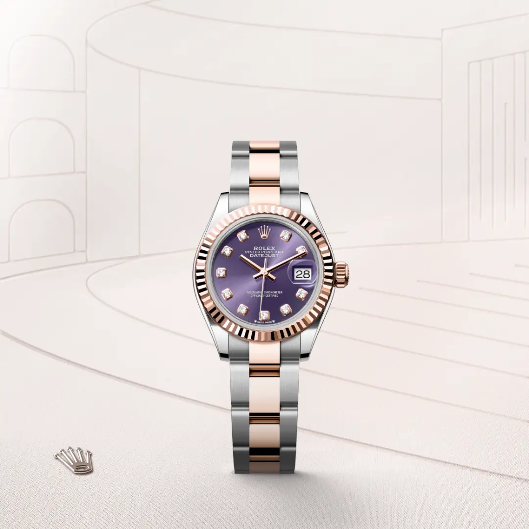 Rolex Lady-Datejust腕錶永恒玫瑰金鋼(蠔式鋼與永恒玫瑰金的組合)款,M279171-0016 - 慎昌鐘錶