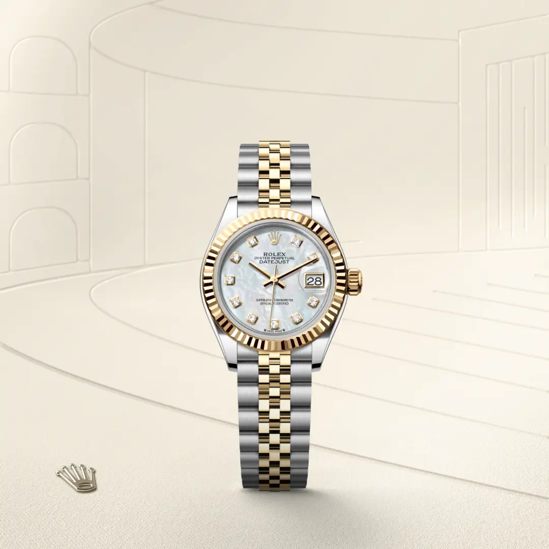 Rolex Lady-Datejust腕錶黃金鋼(蠔式鋼與黃金的組合)款,M279173-0013 - 慎昌鐘錶
