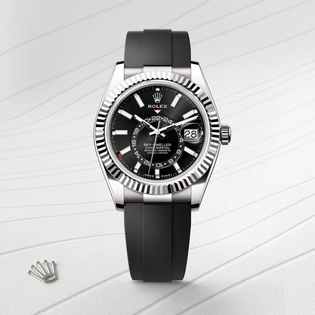 Rolex Sky-Dweller腕錶18K白色黃金款,M336239-0002 - 慎昌鐘錶