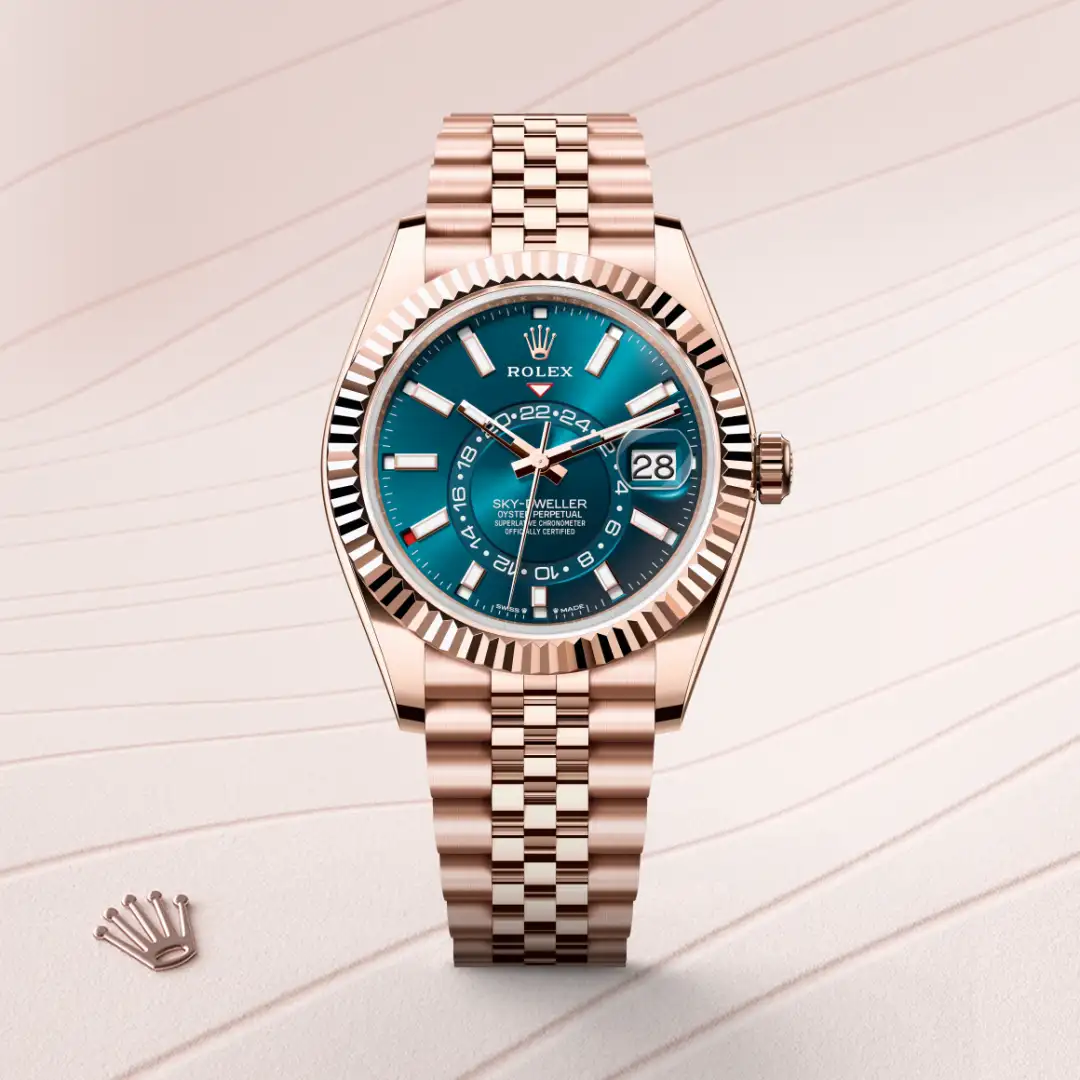 Rolex Sky-Dweller腕錶18K永恒玫瑰金款,M336935-0005 - 慎昌鐘錶