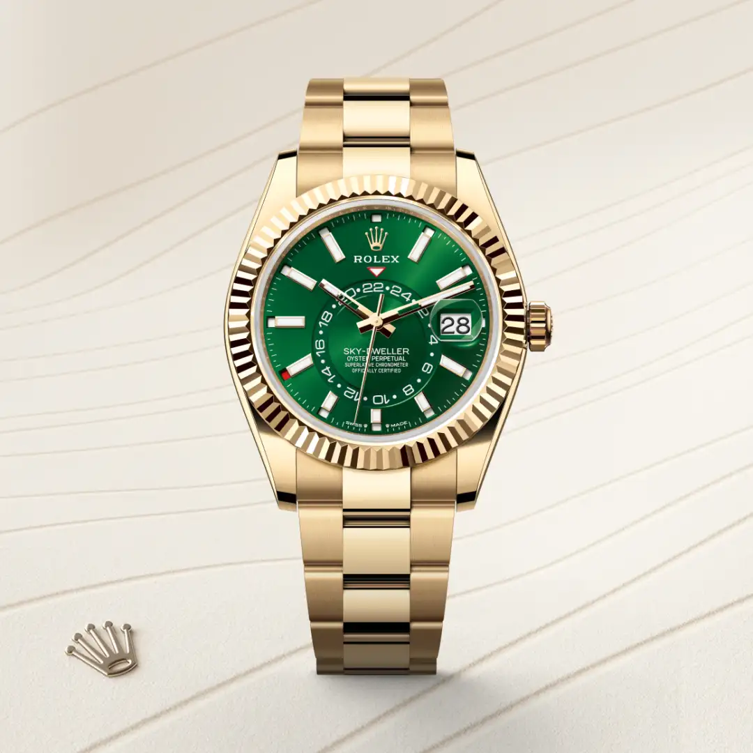 Rolex Sky-Dweller腕錶18K黃金款,M336938-0007 - 慎昌鐘錶