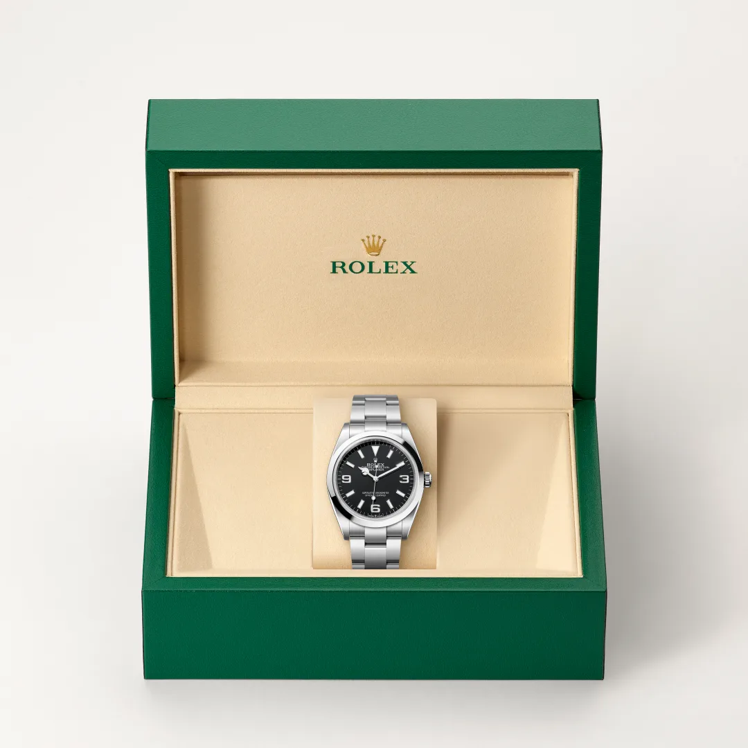 Rolex Explorer 36腕錶蠔式鋼款，M124270-0001 - 慎昌鐘錶