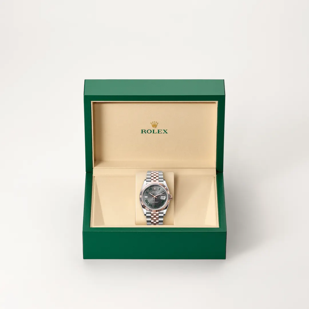 Rolex Datejust 36腕錶永恒玫瑰金鋼(蠔式鋼與永恒玫瑰金的組合)款,M126231-0029 - 慎昌鐘錶