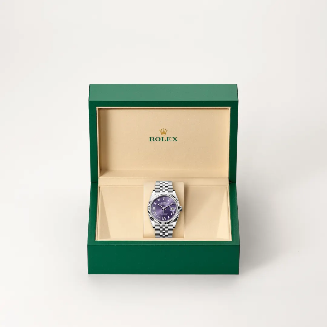 Rolex Datejust 36腕錶白色黃金鋼（蠔式鋼與白色黃金的組合）款，M126234-0063 - 慎昌鐘錶