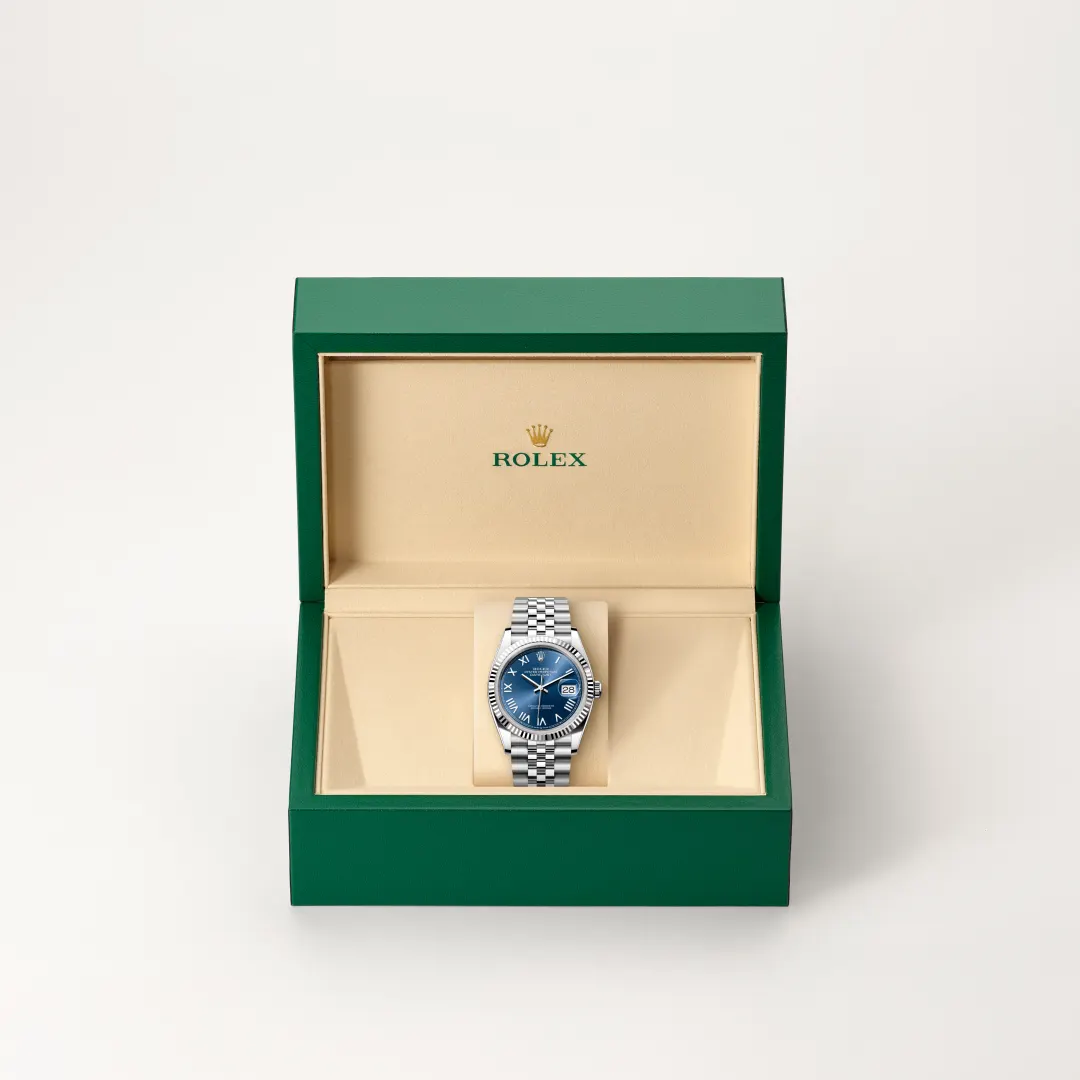 Rolex Datejust 36腕錶白色黃金鋼（蠔式鋼與白色黃金的組合）款，M126234-0069 - 慎昌鐘錶
