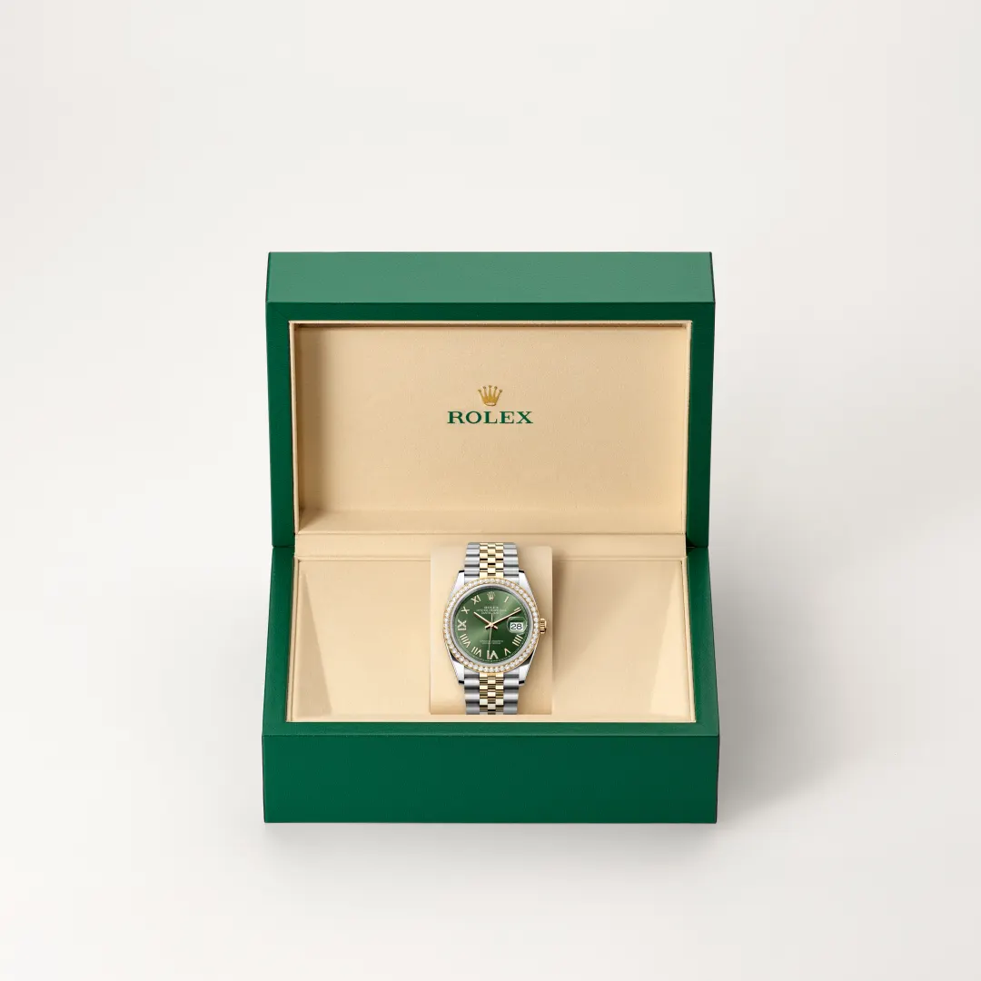 Rolex Datejust 36腕錶黃金鋼（蠔式鋼與黃金的組合）款，M126283RBR-0035 - 慎昌鐘錶