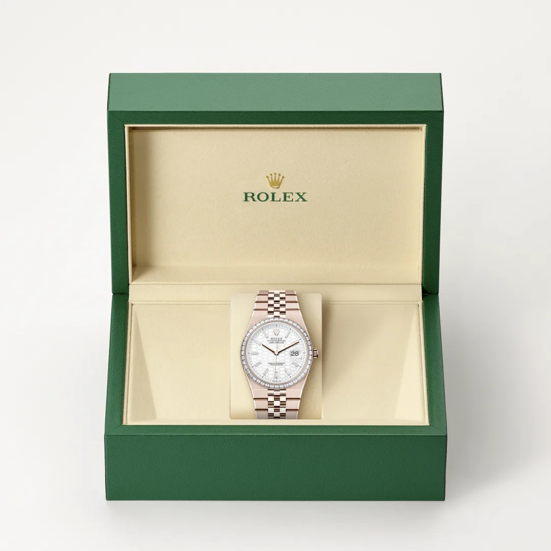 Rolex Land-Dweller 36腕錶18K永恒玫瑰金款，M127285TBR-0002 - 慎昌鐘錶